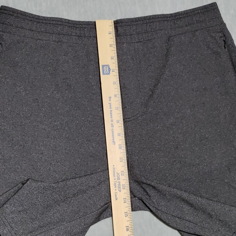 Public Rec Gamechanger Shorts Men 38 Heather Charcoal Performance Stretch Casual - Picture 12 of 15
